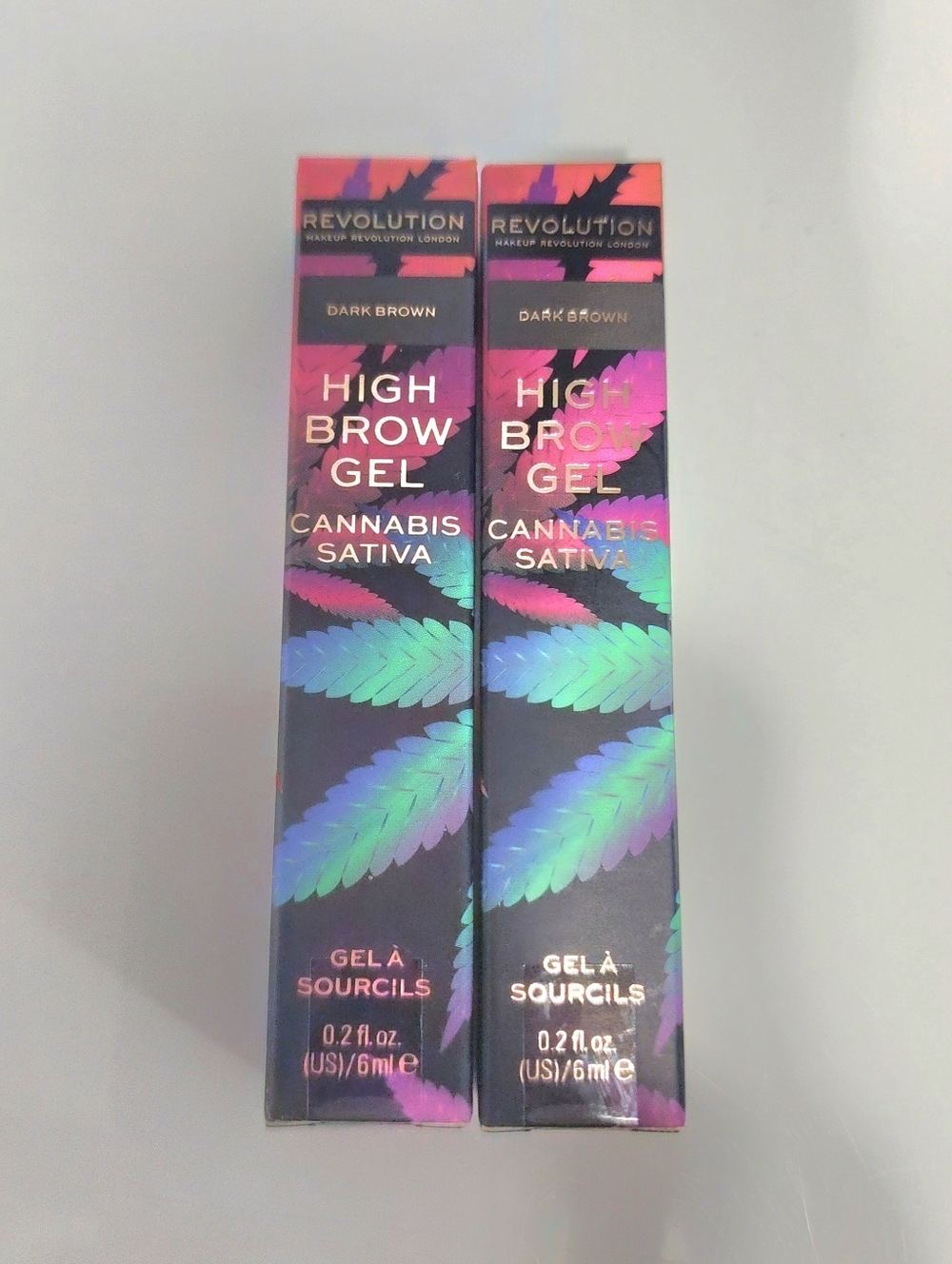 Revolution High Brow Gel - Dark Brown (Revolution) Beuty Eyebrows  2 For $14